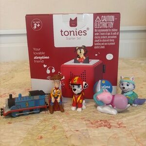 Unopened Tonie Box plus 5 extra tonies
